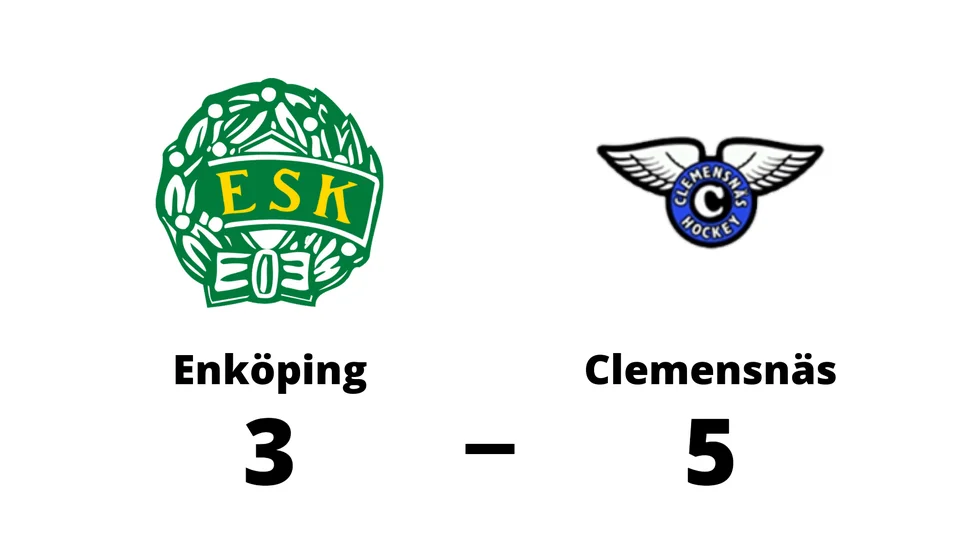 Enköpings SK förlorade mot Clemensnäs HC