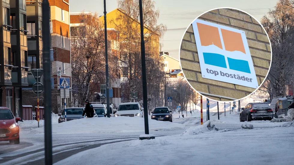 En projektledare på Topbostäder ska ha manipulerat en skaderapport till ett försäkringsbolag och åtalas för försök till grovt bedrägeri.