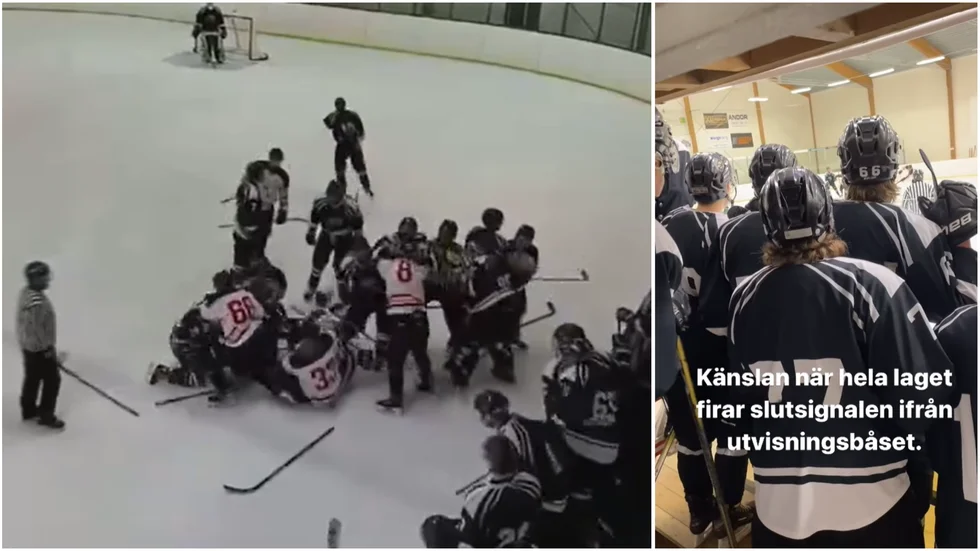 Pajala och Jokkmokk spelade två matcher i helgen. Totalt blev det 216 utvisningsminuter.
