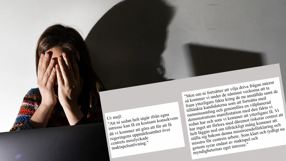 En myndighet har fått påtryckningsmejl av det här slaget. Personen på bilden har inte med saken att göra.