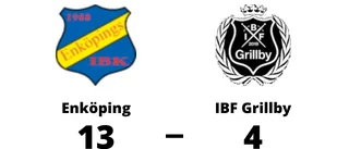 Målfest när Enköping krossade IBF Grillby