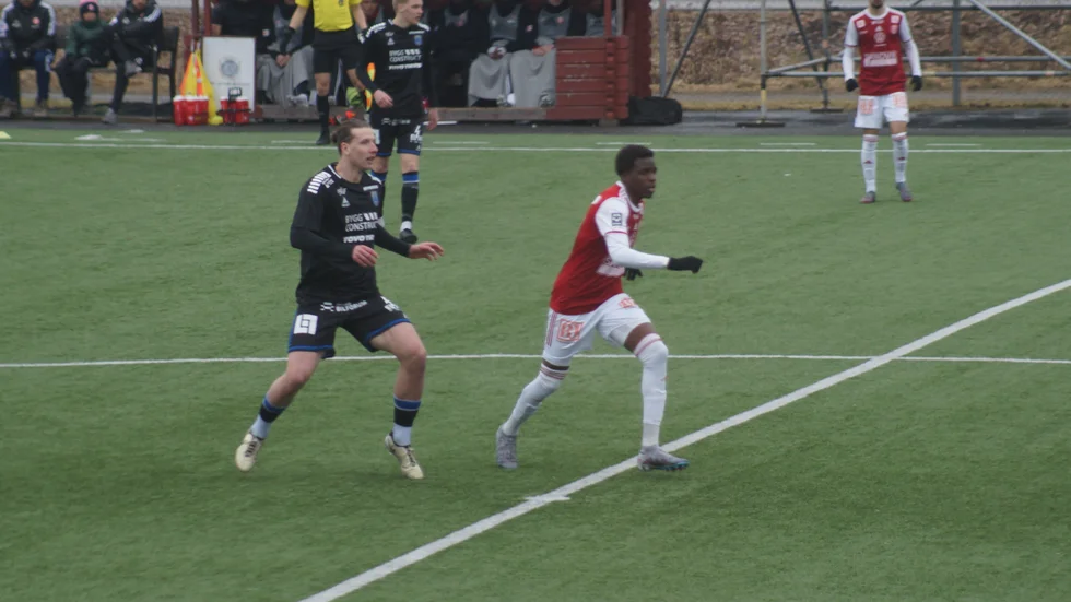 Andreas Murbeck under matchen mot Sandviken.