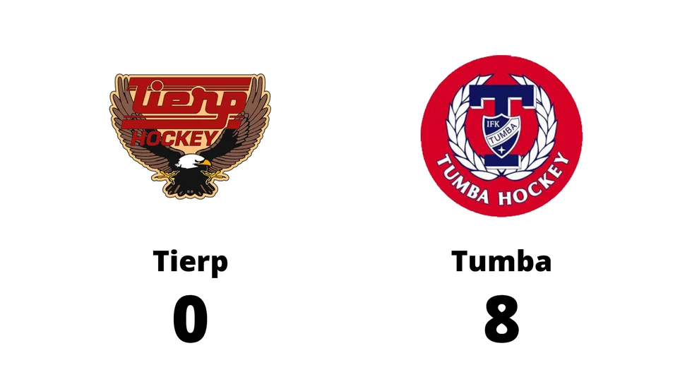 Tierps HK förlorade mot IFK Tumba Hockey