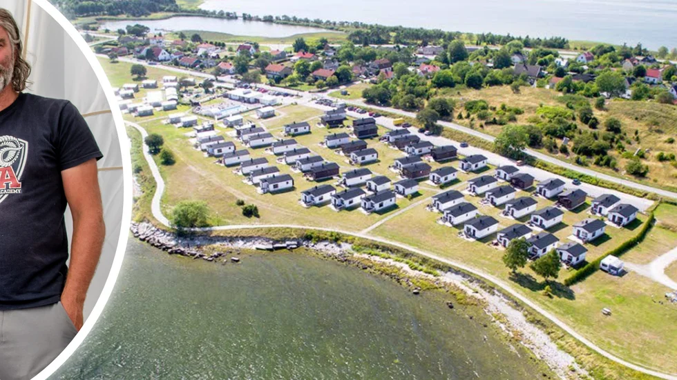 Jonas Henning ägare till Slite strandby har tröttnat på att ungdomar stör anläggningens gäster. Det har även skett inbrottsförsök.