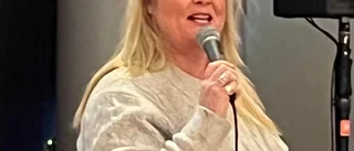 Britta Bergström berättade och underhöll