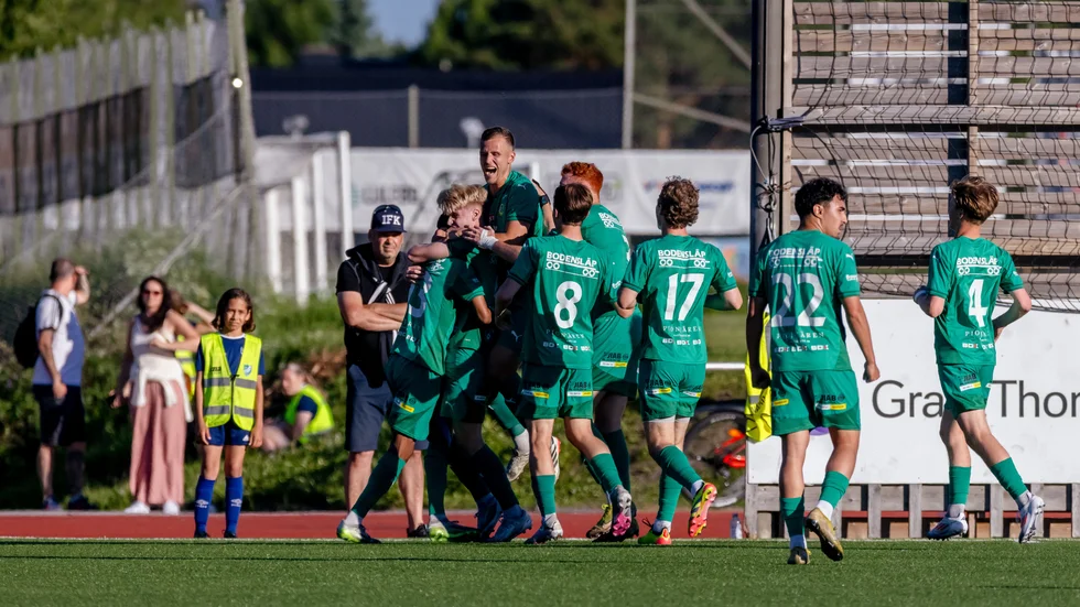 Arkiv. Bodens BK vann på bortaplan mot Älgarna.