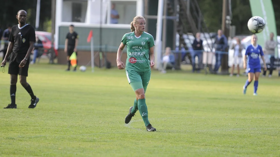 Katja Andersson blev tvåmålsskytt för IK Tun mot IFK Aspudden Tellus.