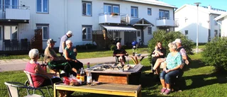 Grillning på gården           
