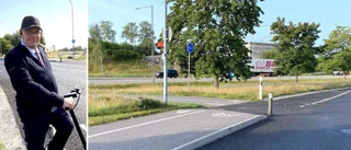 En död efter krock mellan cykel och bil i Finspång igår