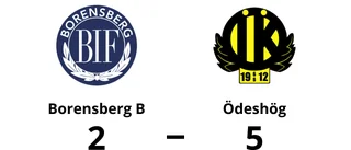 Mål av Edvin Hultqvist och Hugo Karlsson räckte inte för Borensberg B