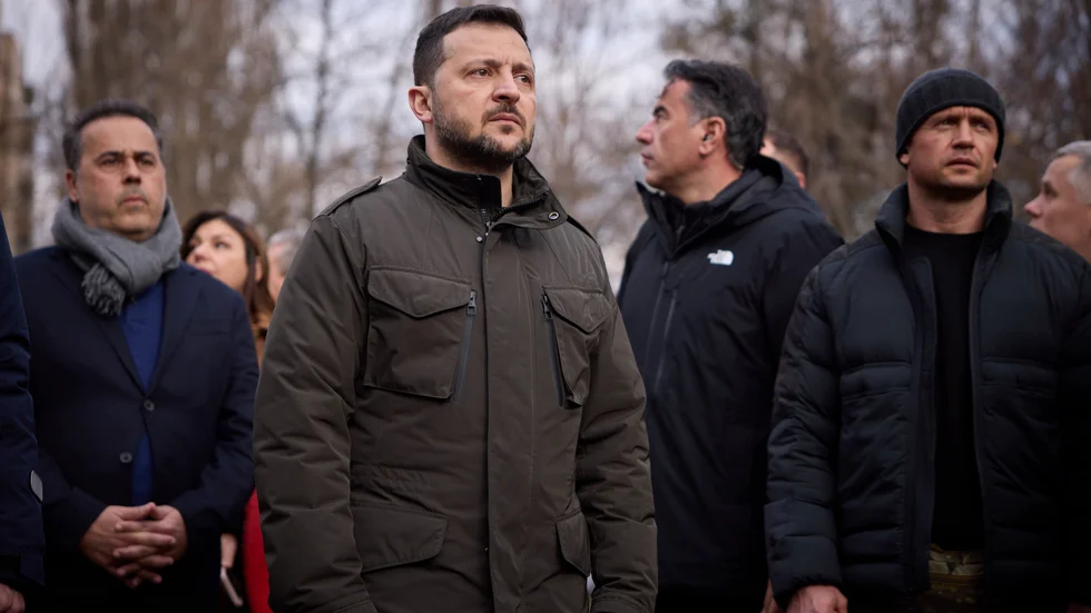 Ukrainas president Volodymyr Zelenskyj. Arkivbild.