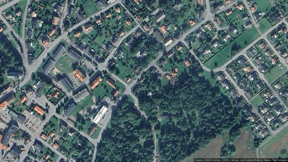 Området kring Södra Vägen 49