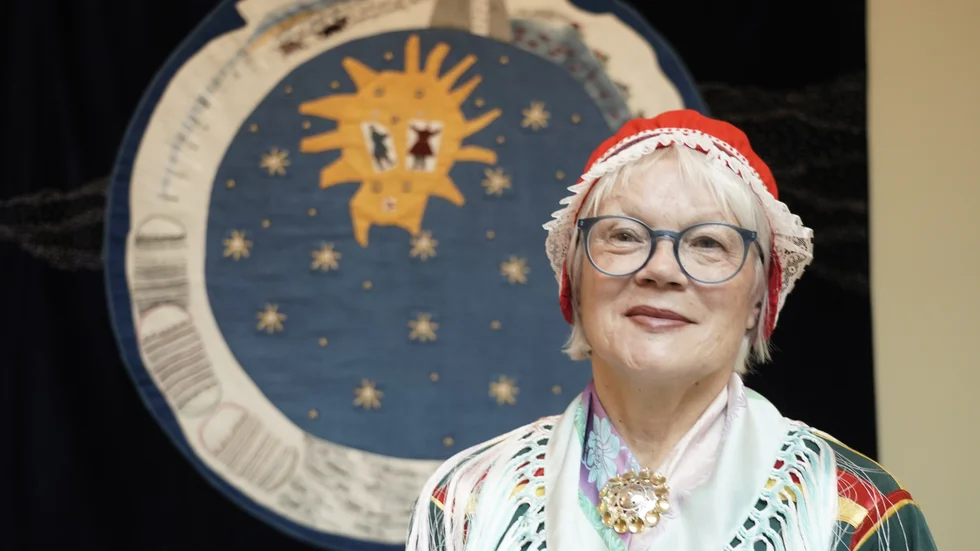 
Britta Marakatt Labba är en av Sveriges mest framgångsrika konstnärer.