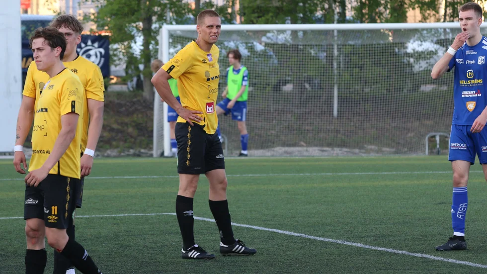 Fredrik Marklund gjorde två mål för Infjärden.