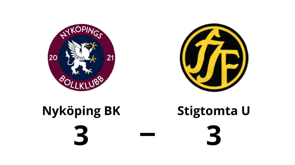 Nyköpings BK spelade lika mot Stigtomta IF U