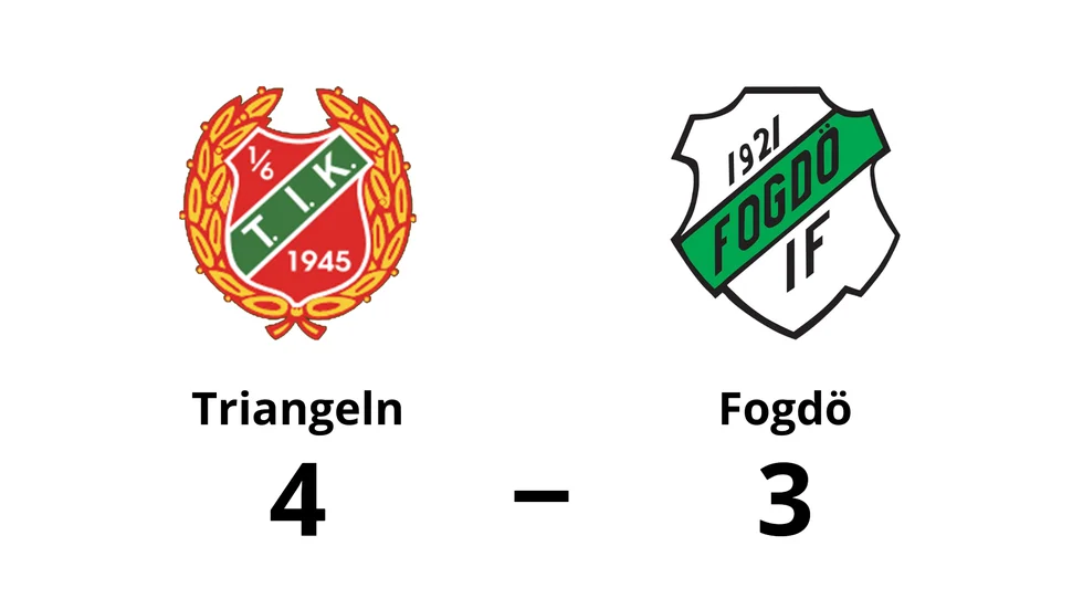 Triangelns IK vann mot Fogdö IF