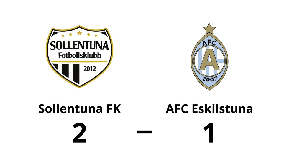 Sollentuna FK vann mot AFC Eskilstuna