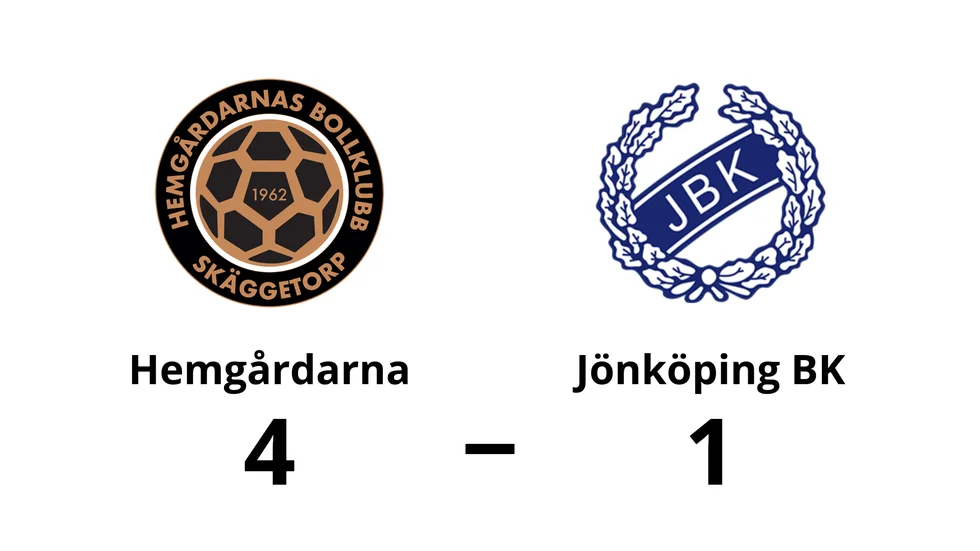 Hemgårdarnas BK vann mot Jönköpings BK