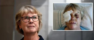 Mannen överföll Marie-Louise – sen tryckte han sönder hennes öga