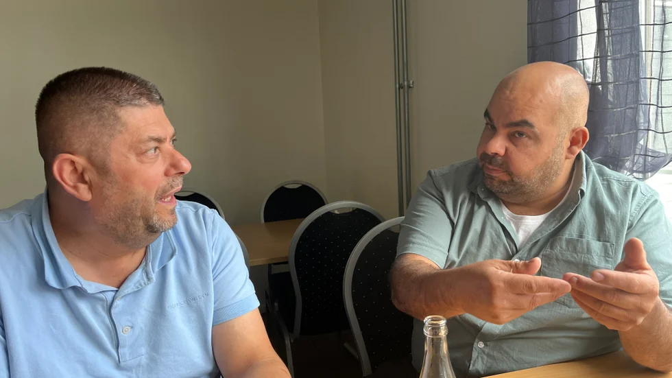 George Markous och Iyad Almannassra har båda många års erfarenhet från restaurangbranschen. Nu satsar de tillsammans i Norrköping.