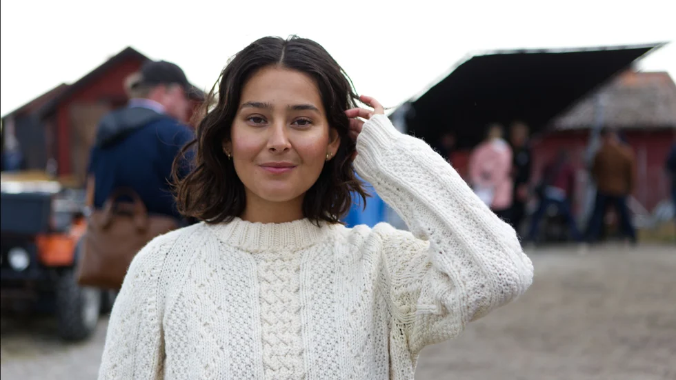 Nora Rios, uppvuxen i Uppsala, spelar Malin i nyinspelningen av "Vi på Saltkråkan". "Det känns så fint att få göra det här", säger hon. 