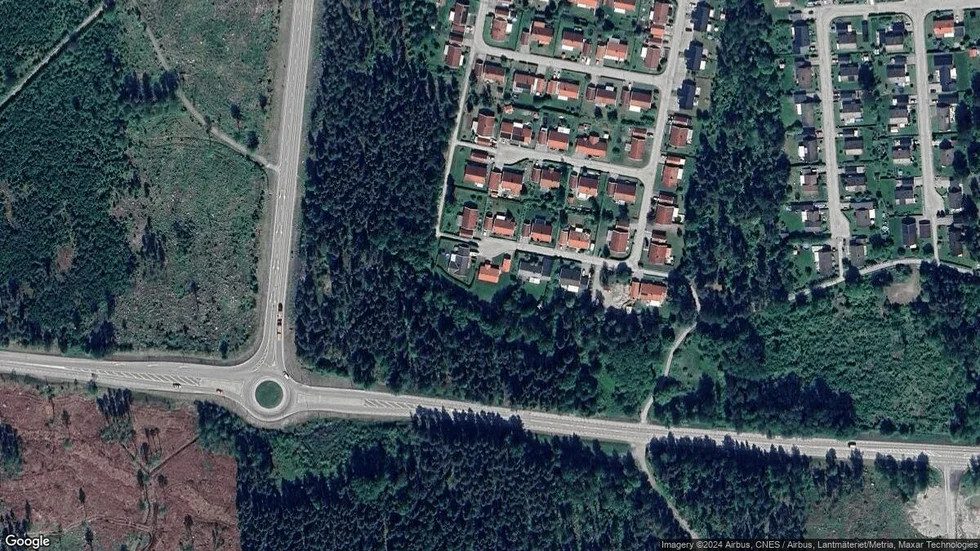 Området kring Plogvägen 25