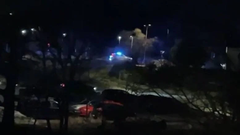 Stort pådrag i Brandkärrsområdet under fredagskvällen.