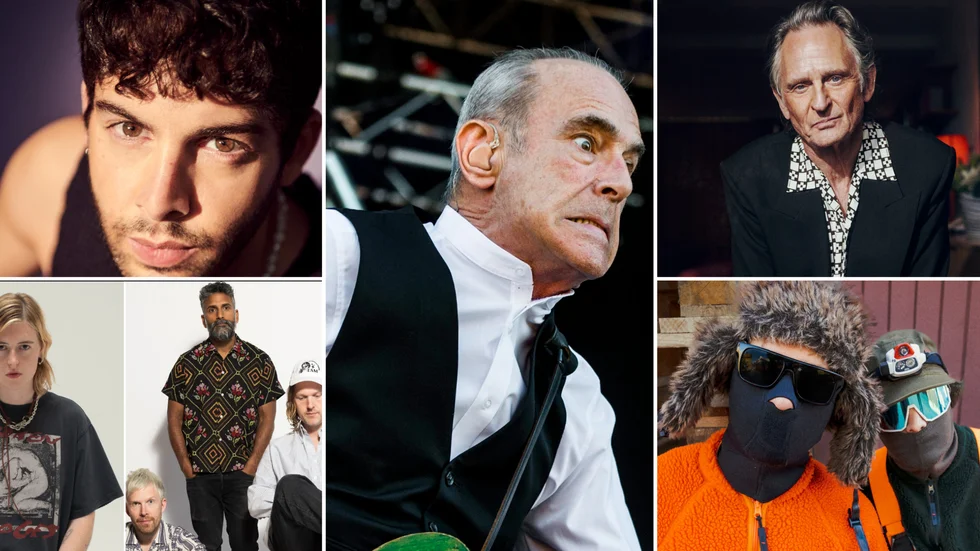 Darin, Ellen Krauss, Deportees, Status Quo (på bilden ses gitarristen och sångaren Francis Rossi), Orup och Hooja gästar alla Lokverkstan i sommar. Krauss och Deportees delar på en konsertkväll.