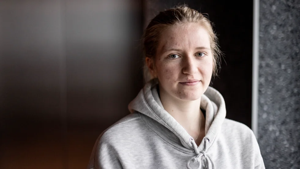 Hilda Svensson inledde målskyttet för Damkronorna. Arkivbild.