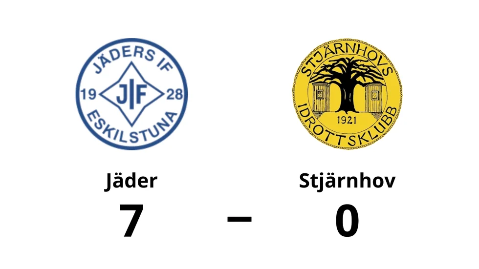 Jäders IF vann mot Stjärnhovs IK
