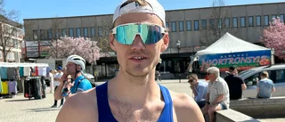 Lukas om premiärvinsten i Aros Marathon: "Skönt att ha med sig"