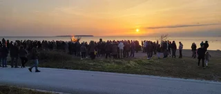 Välkomnande av våren i Eksta  