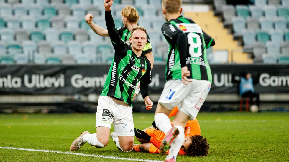 Simon Alexandersson avgjorde för sitt GAIS mot Helsingborg.