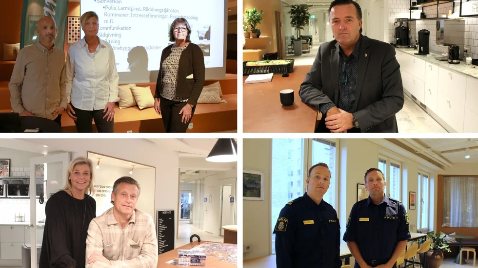Företagarna och Länsförsäkringar anordnade ett möte om brott mot företagare.