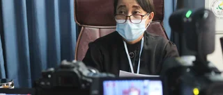Fängslad Aung San Suu Kyi vittnade i domstol