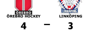 Linköping föll i straffläggningen borta mot Örebro Hockey