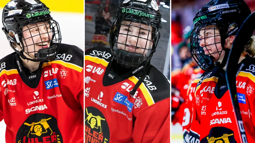 Viivi Vainikka, Petra Nieminen och Noora Tulus. Det är dem Luleå Hockeys anfallsspel kommer kretsa kring. "Vi är redo att ta ett större ansvar", säger Petra Nieminen.