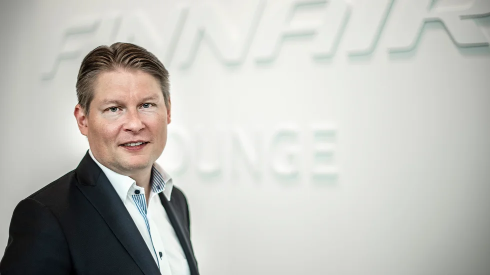 Topi Manner, vd på Finnair. Arkivbild.