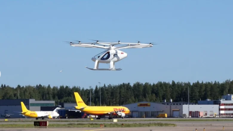 En teststräcka för eldrivna och vertikalstartande farkoster, så kallade eVTOL, planeras mellan Skellefteå Airport och batterifabriken Northvolt Ett.