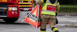 Trafikolycka på E4: ”Bildelar på vägen”