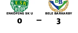 Enköping SK U föll mot Bele Barkarby på hemmaplan