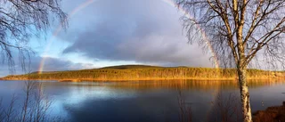 Läsarbild: Regnbågen över Kalixälven