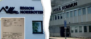 Piteå kommun vägrar betala faktura från regionen
