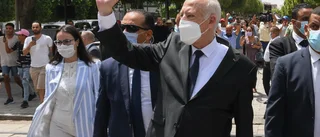 Tunisiens parlament stängs "tills vidare"