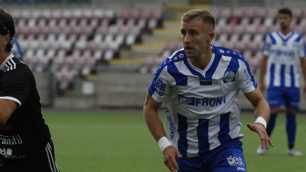 Robin Norlin spelade fram Abdoulie Mboob till matchens första mål.