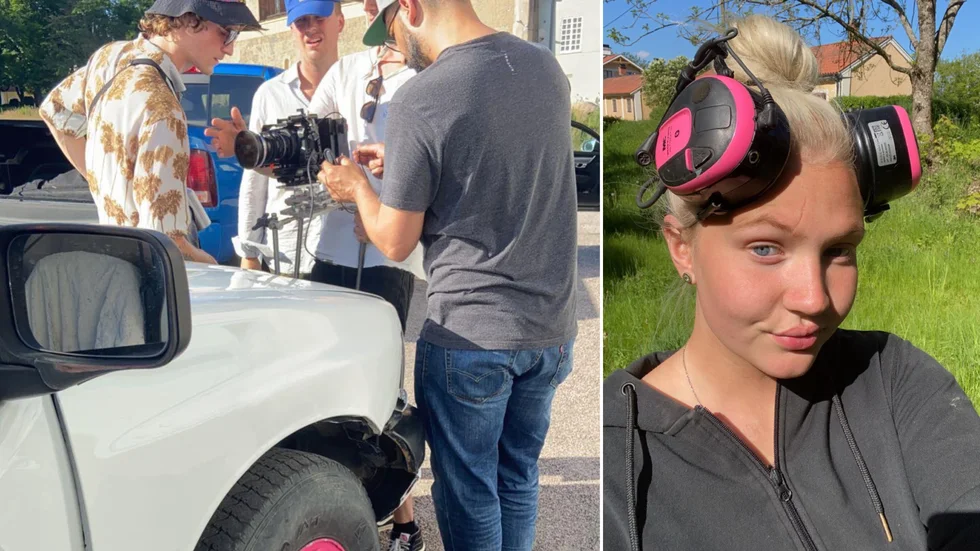 Ellen Carlsson berättar om musikvideoinspelningen med Norlie & KKV.