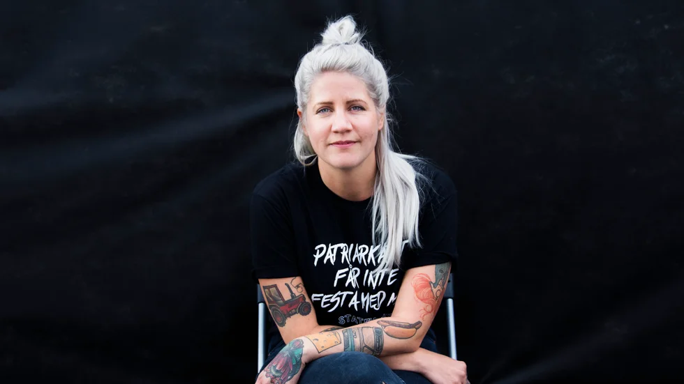 Emma Knyckare (bilden), Ina Lundström och "Scroll-Mia" åker på turné med podcasten "Flashback forever" nästa år. Arkivbild.