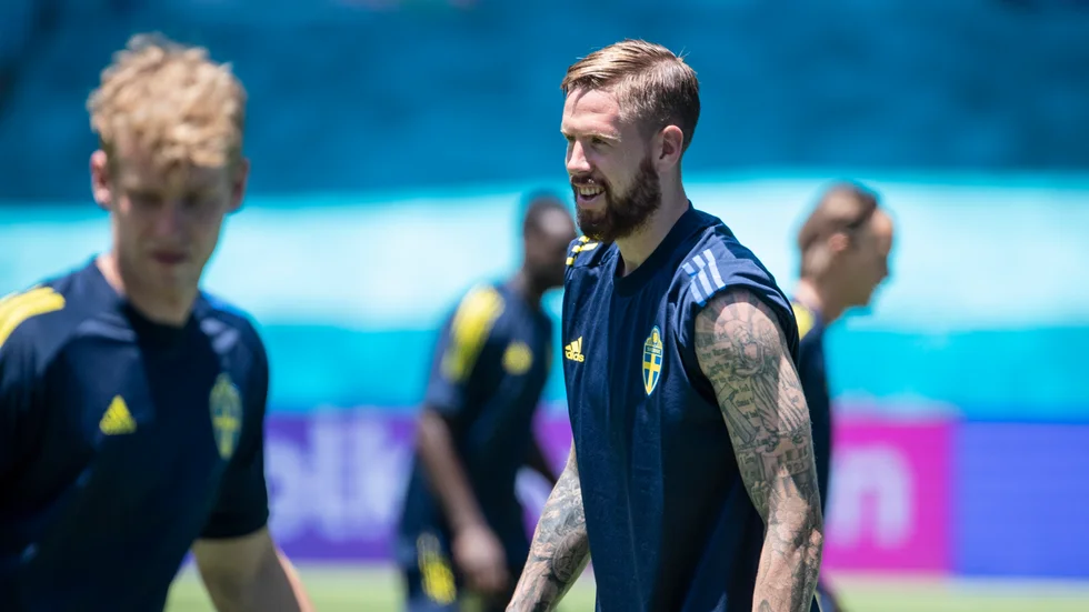 Pontus Jansson har gjort sin sista landskamp, som det verkar. Arkivbild.