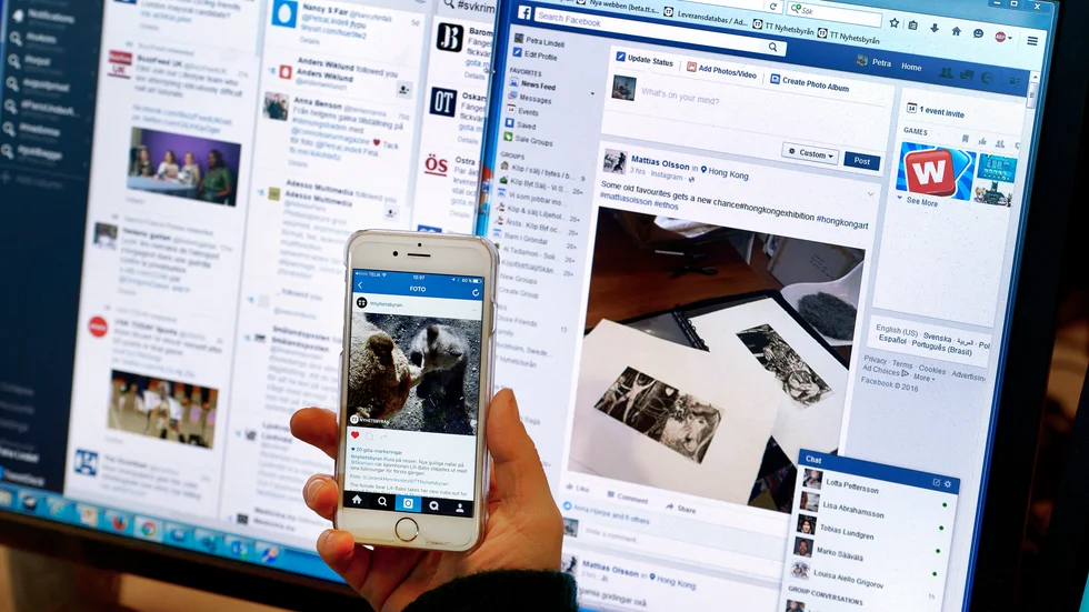 Algoritmer i sociala medier, sökmotorer och streamingtjänster döljer miljökrisens allvar, menar artikelförfattarna.