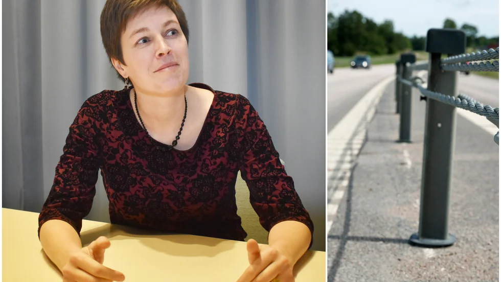 Cecilia Carlqvist, infrastrukturstrateg på region Uppsala, tycker att kompromissförslaget från Trafikverket är bra.